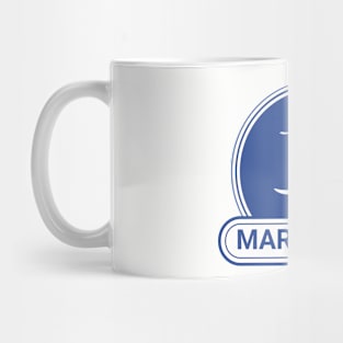 Martinique Country Badge - Martinique Flag Mug